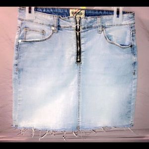 Denim Blvd Jean skirt